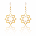 Desert Star Earrings        (Acrylic Mirror Gold)